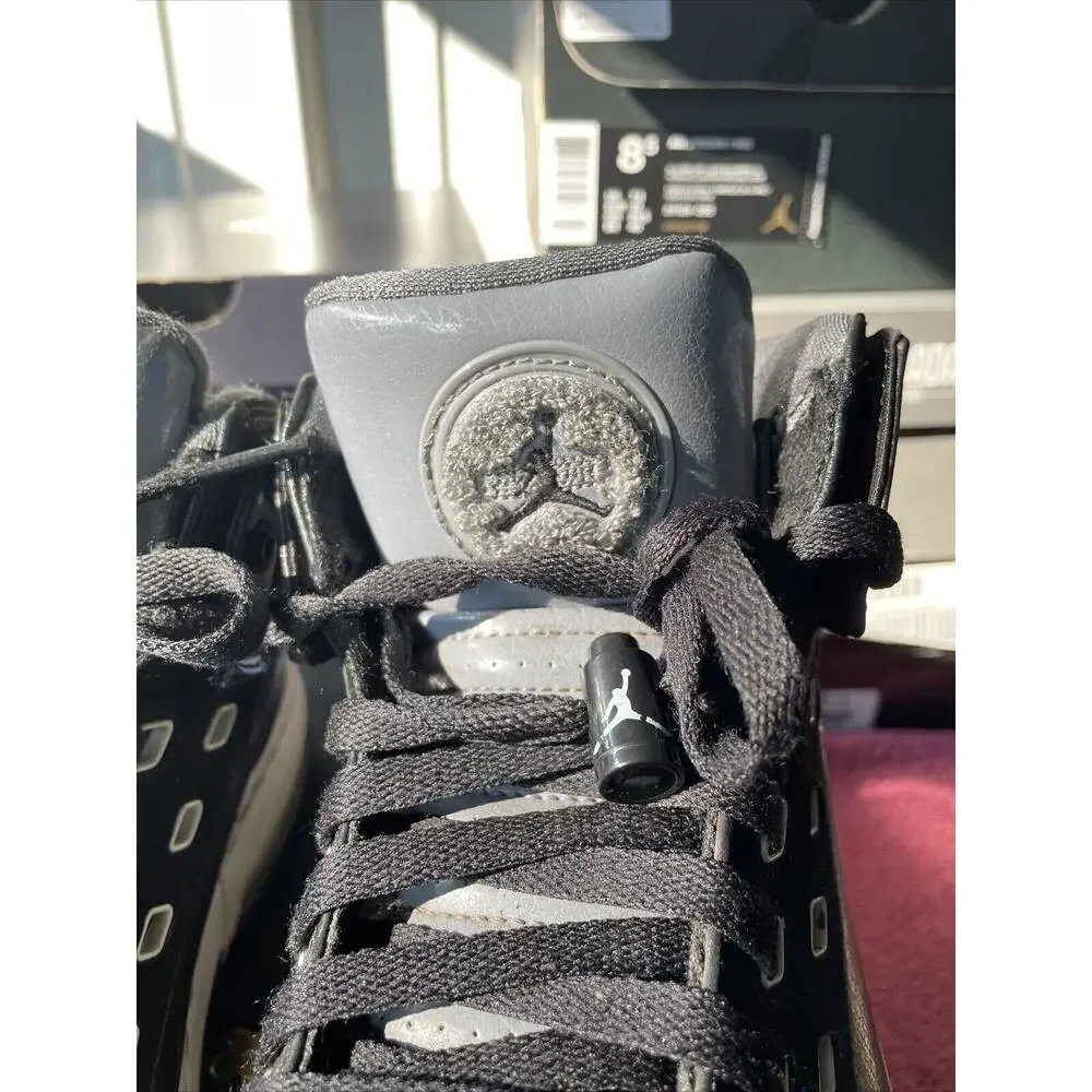 Jordan 8.5 Ol’ School Black White Cool‎ Grey 317223-013 Nice with Original Box